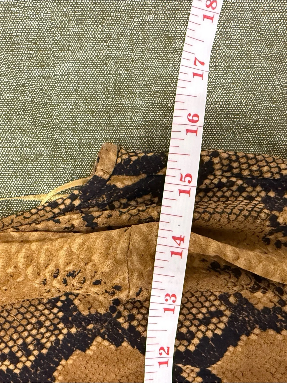 Michael Kors Collection Italian Silk Python Snakeskin Shift Dress | Size 4